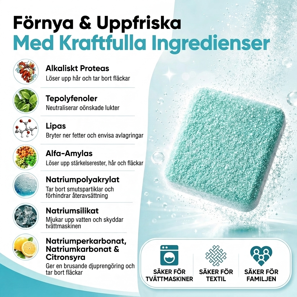 FreshGuard™ Professionell tvättmaskinsrengöring